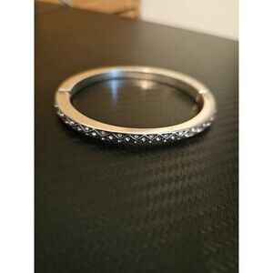 Brighton Diamond Hinged Bangle Style #JB0392
